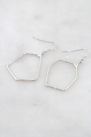 Asymmetric Geo Earrings